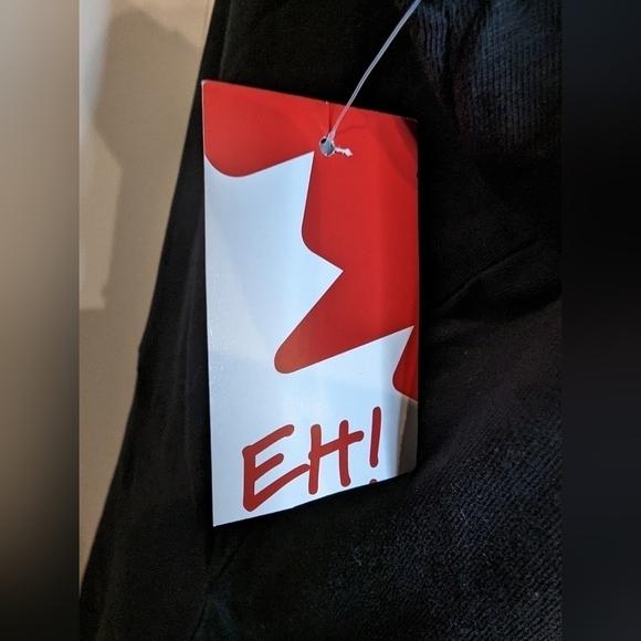 Black dress Canada Forever cotton dress, black & gray plus size 1x - Picture 3 of 8